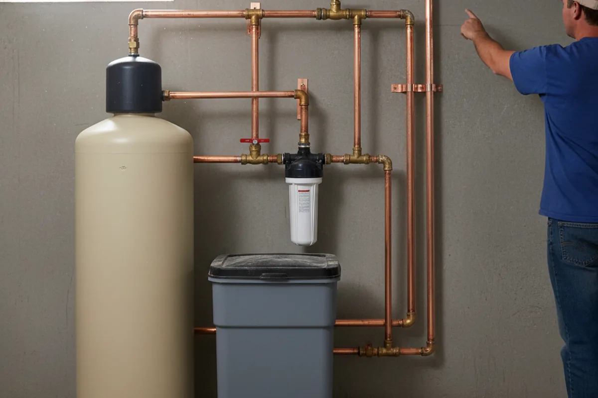Whole-house water treatment system installed in Essington